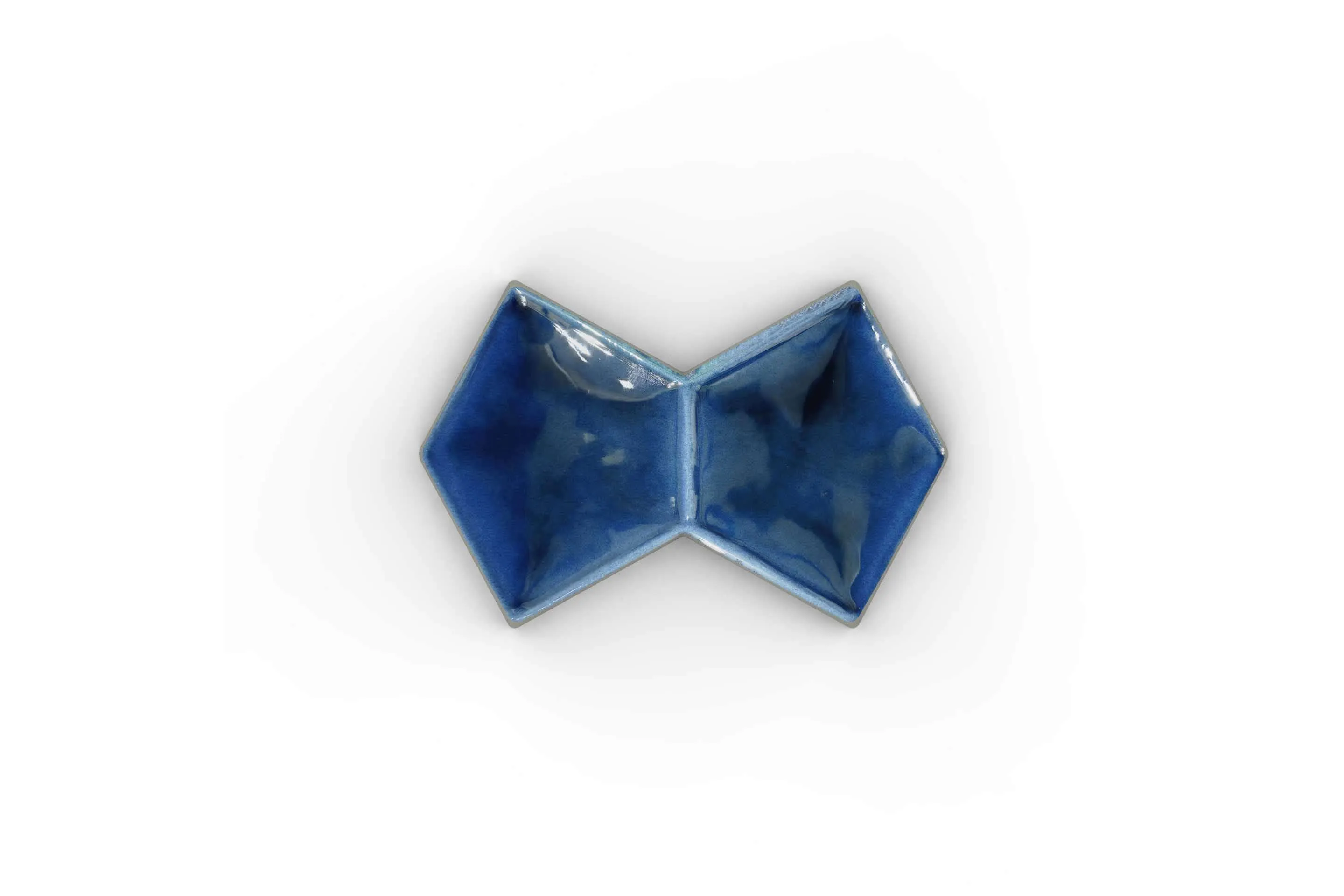 Керамогранит AcquarioDue Papillon Lucida Blu Elettrico