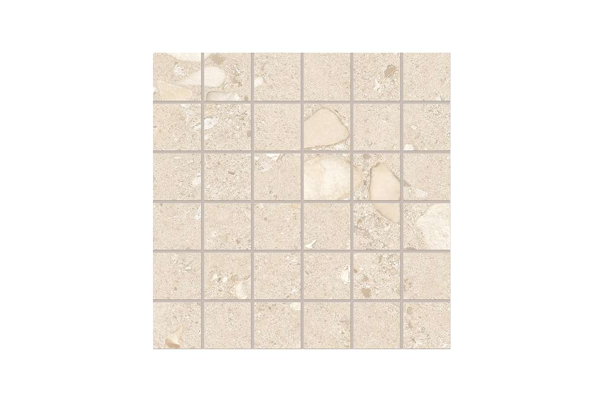 Керамогранит Ergon by Emil Group GemmaStone Gemma Giant Mosaico 5X5 Sabbia