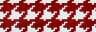 Le Grand Pied De Poule Red On White