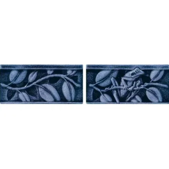 Керамогранит Settecento The Traditional Style Listello Frog A + B Blu Navy