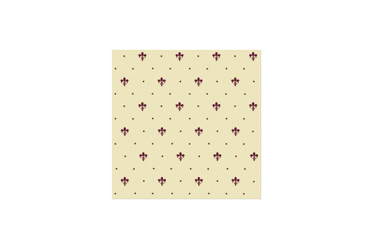 Керамогранит Petracers Grand Elegance (Гранд Элеганс) Gl01-02  Gl1-2 Giglio Bordeaux Su Crema 20X20