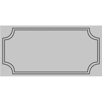 Керамогранит EtruriaDesign Art Deco (Арт Деко) Vector frame b