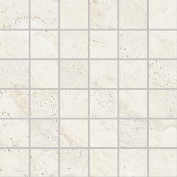 Керамогранит Provenza by Emil Group Unique Travertine Mosaico 5x5 Minimal White