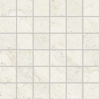 Керамогранит Provenza by Emil Group Unique Travertine Mosaico 5x5 Minimal White