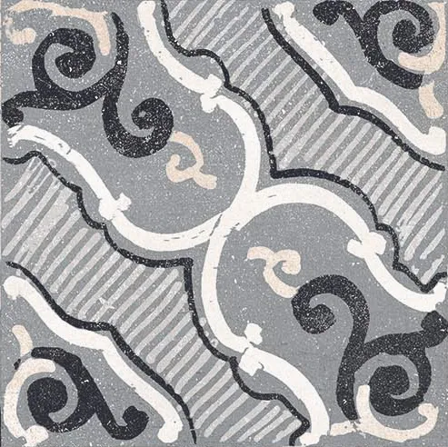 Керамогранит Casalgrande Padana Opus Cementina Multi. Grigia Mix Tutti I 60 Soggetti