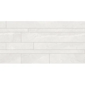 Керамогранит Ergon by Emil Group Cornerstone Listelli Sfalsati Slate White