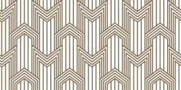 Geometria Ottone Su Bianco