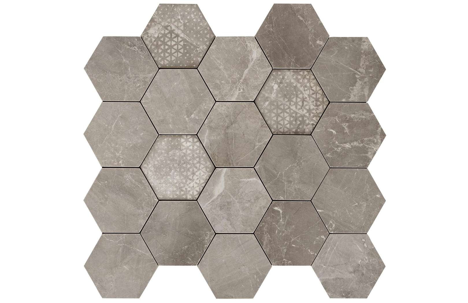 Керамогранит Piemme Ceramiche Majestic Hexagon Supreme Grey