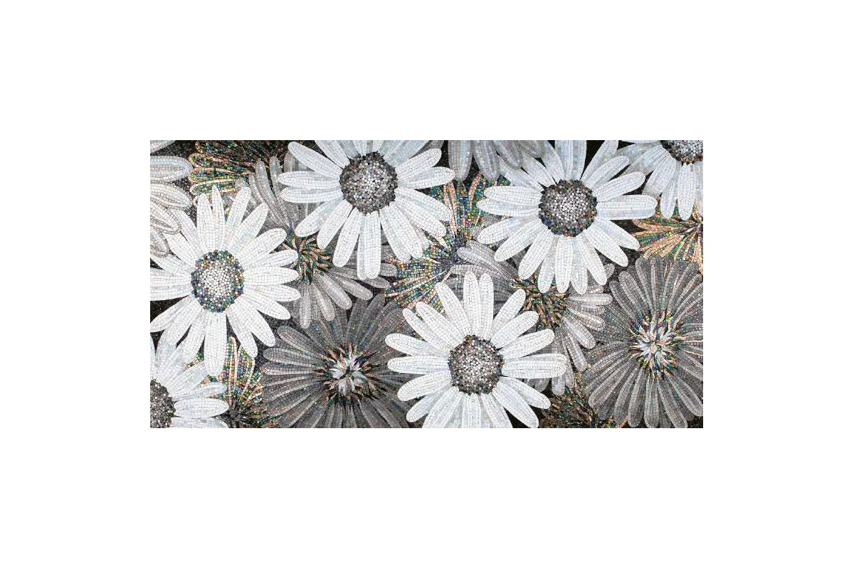 Мозаика Sicis Flower Power Flo7B&W