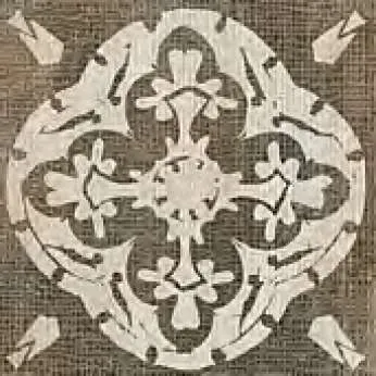 Керамогранит Cir Serenissima Fossil Inserto Deco Bruno