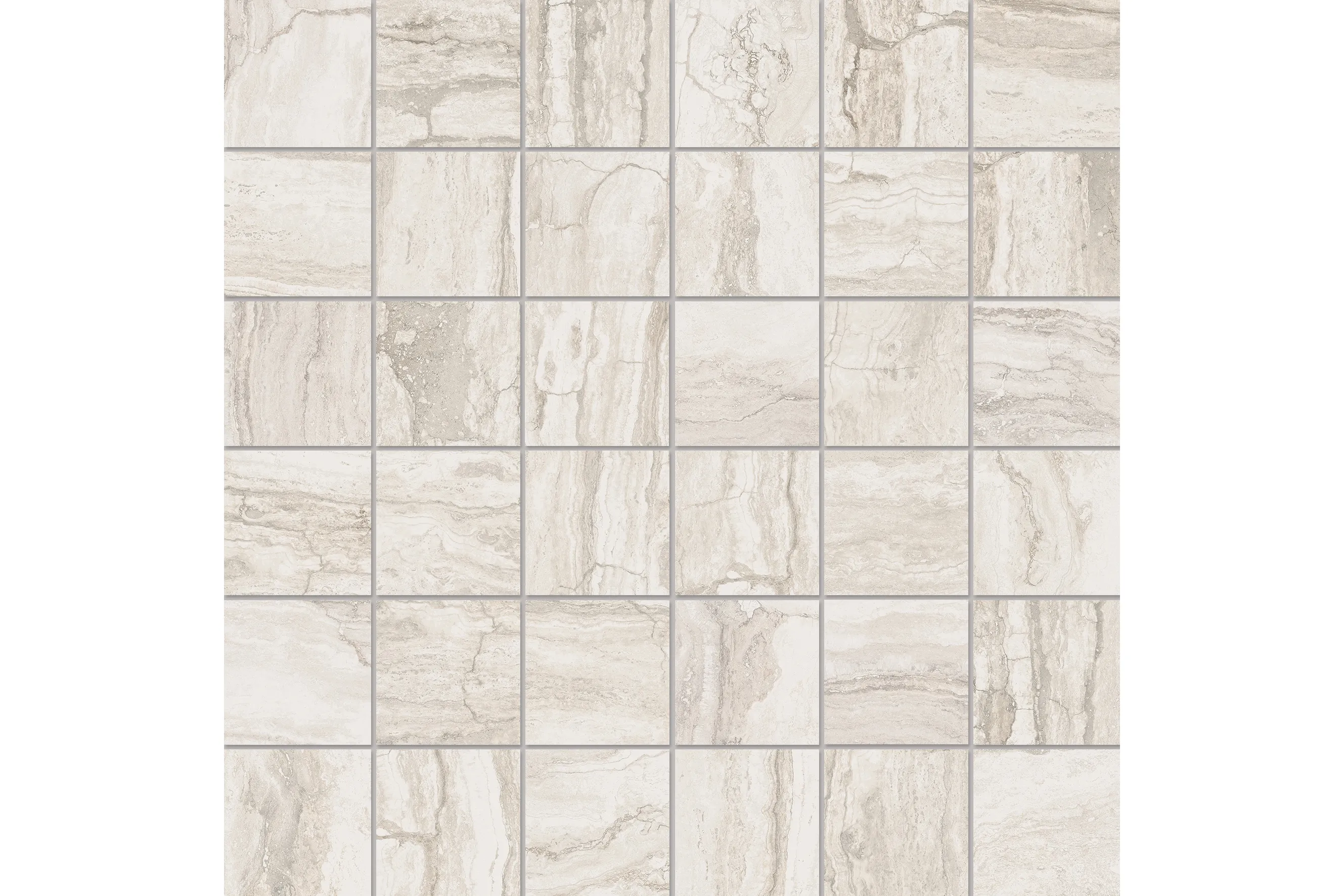 Керамогранит LaFaenza Bianco Mosaico Tra On