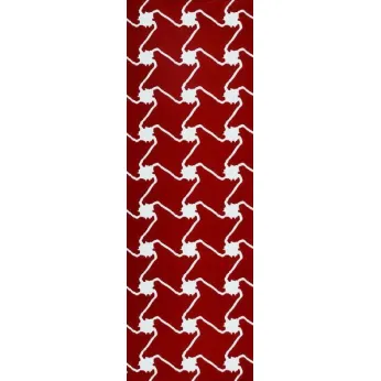 Керамогранит Settecento Neo Pop Le Petit Pied De Poule Red On White