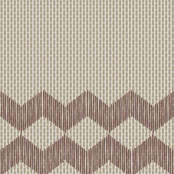 Керамогранит Mutina Tape Zigzag half brown