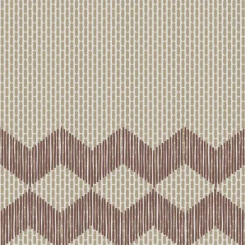 Керамогранит Mutina Tape Zigzag half brown