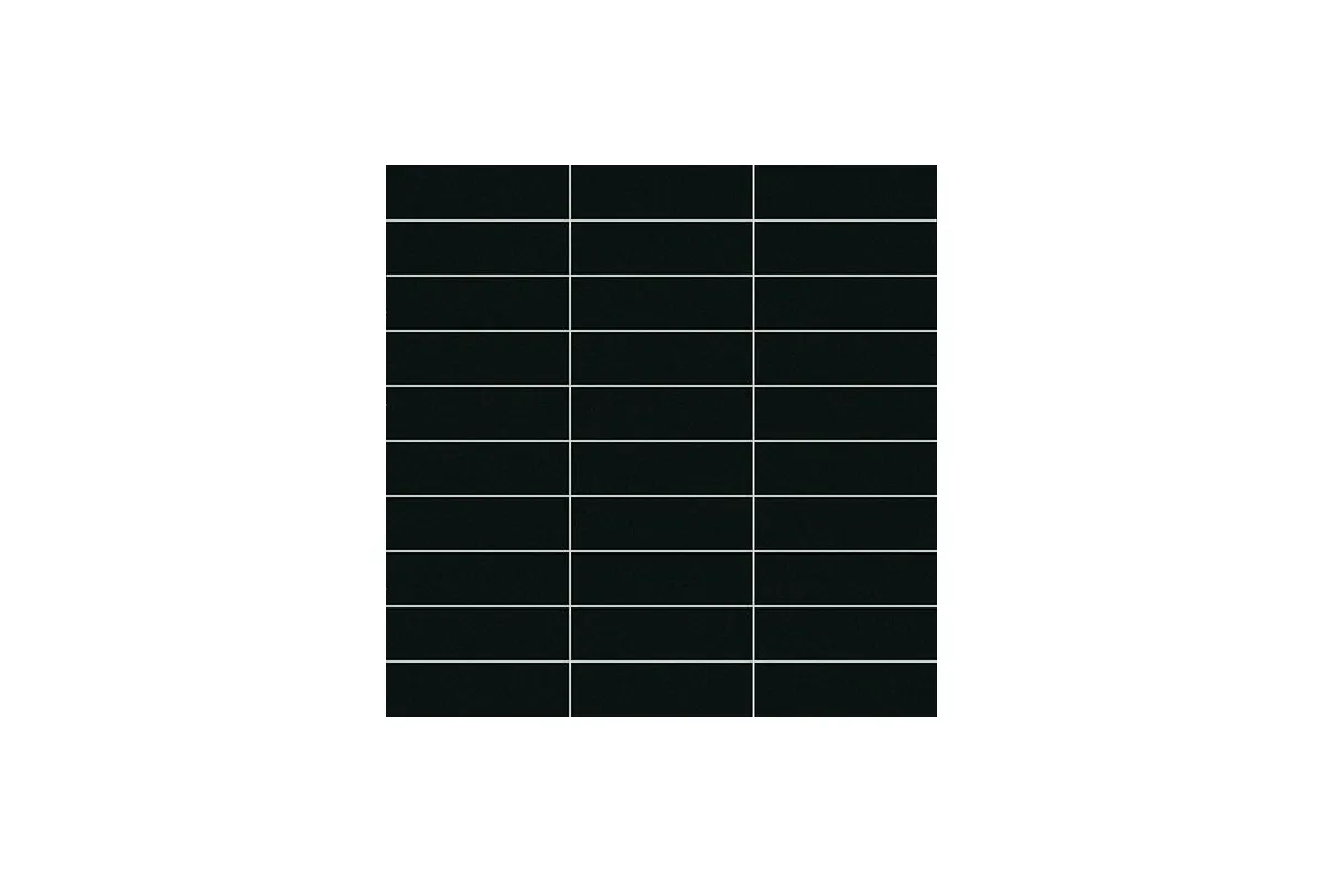 Керамогранит CE.SI. Matt Nero 3X10 Su Rete