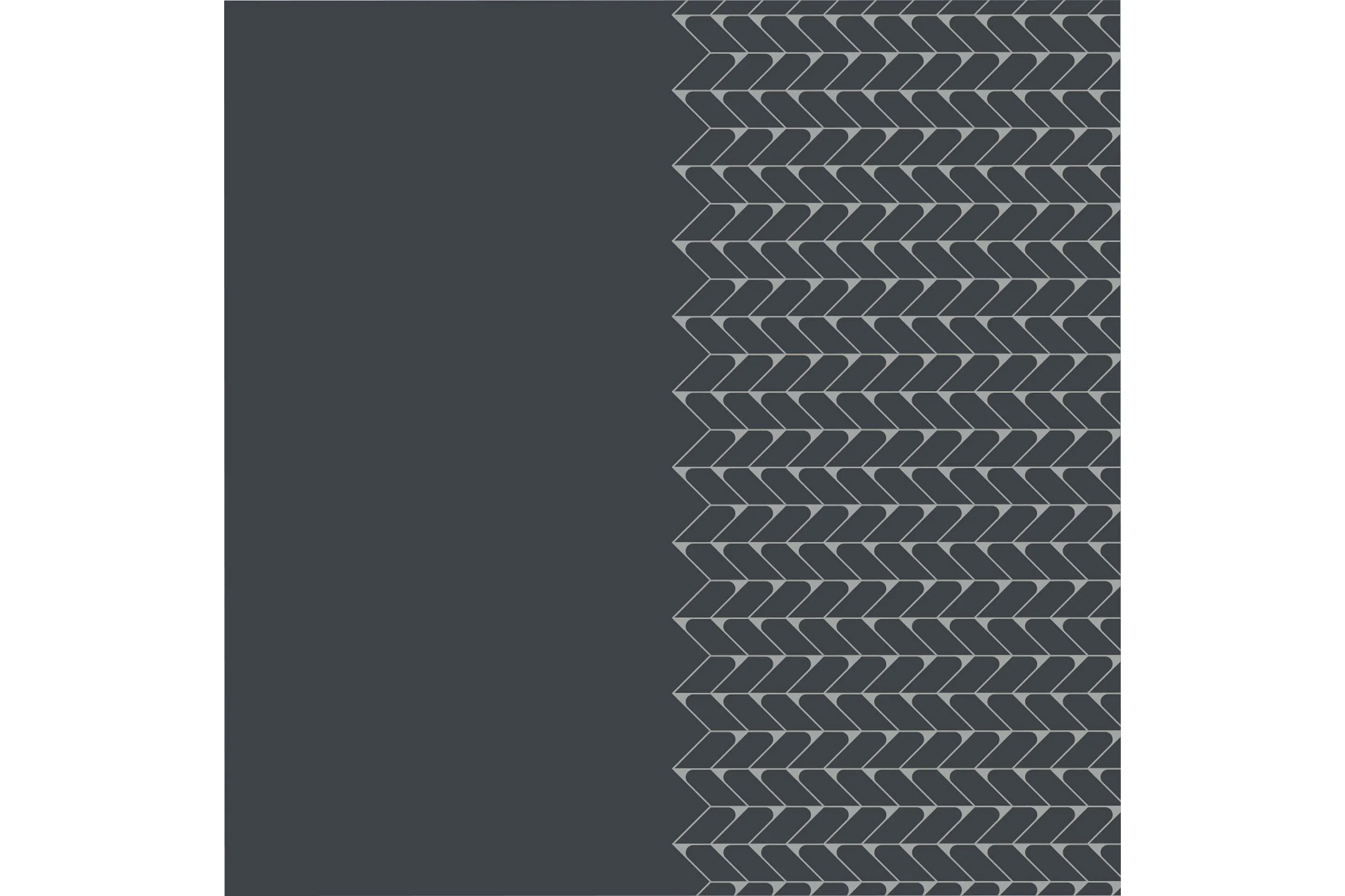 Керамогранит Mutina Tape Mesh Half Black