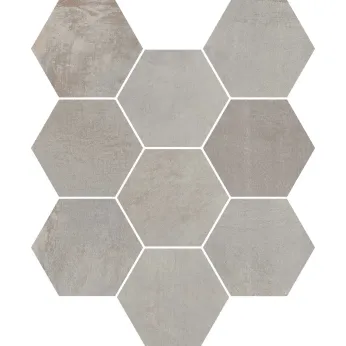 Керамогранит Casalgrande Padana Fusion Mosaico Esagoni Grey