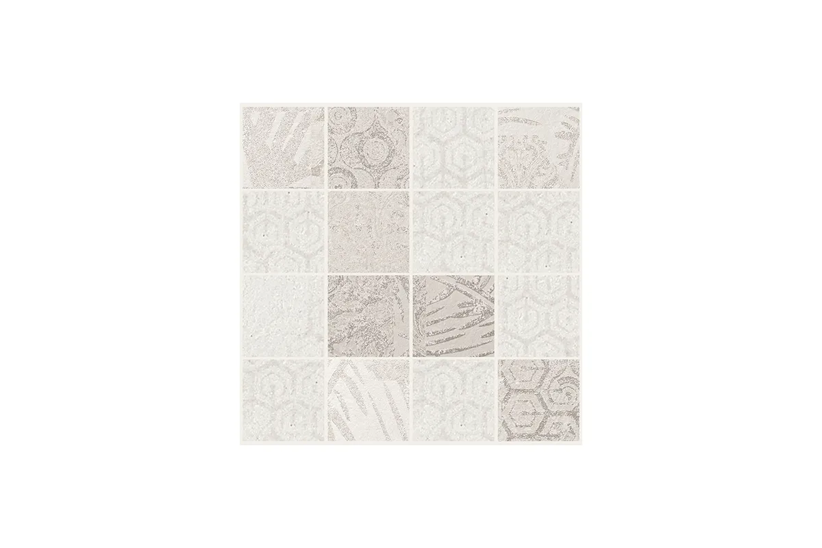 Керамогранит Decoratori Bassanesi Luci di Venezia Intreccio 7,2 Luci-Riflesso-Ice