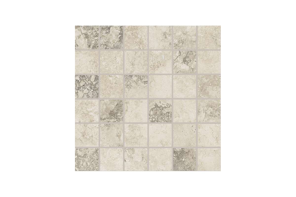 Керамогранит Provenza by Emil Group Unique Travertine Mosaico 5X5 Ancient Cream