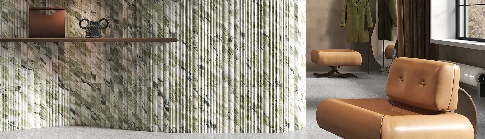 Керамогранит Sartoria Maximalista River Jade Roman Large