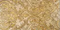 SHIRAZ 2 Fondo Travertino Chiaro - Decoro Oro 30,5 x 60