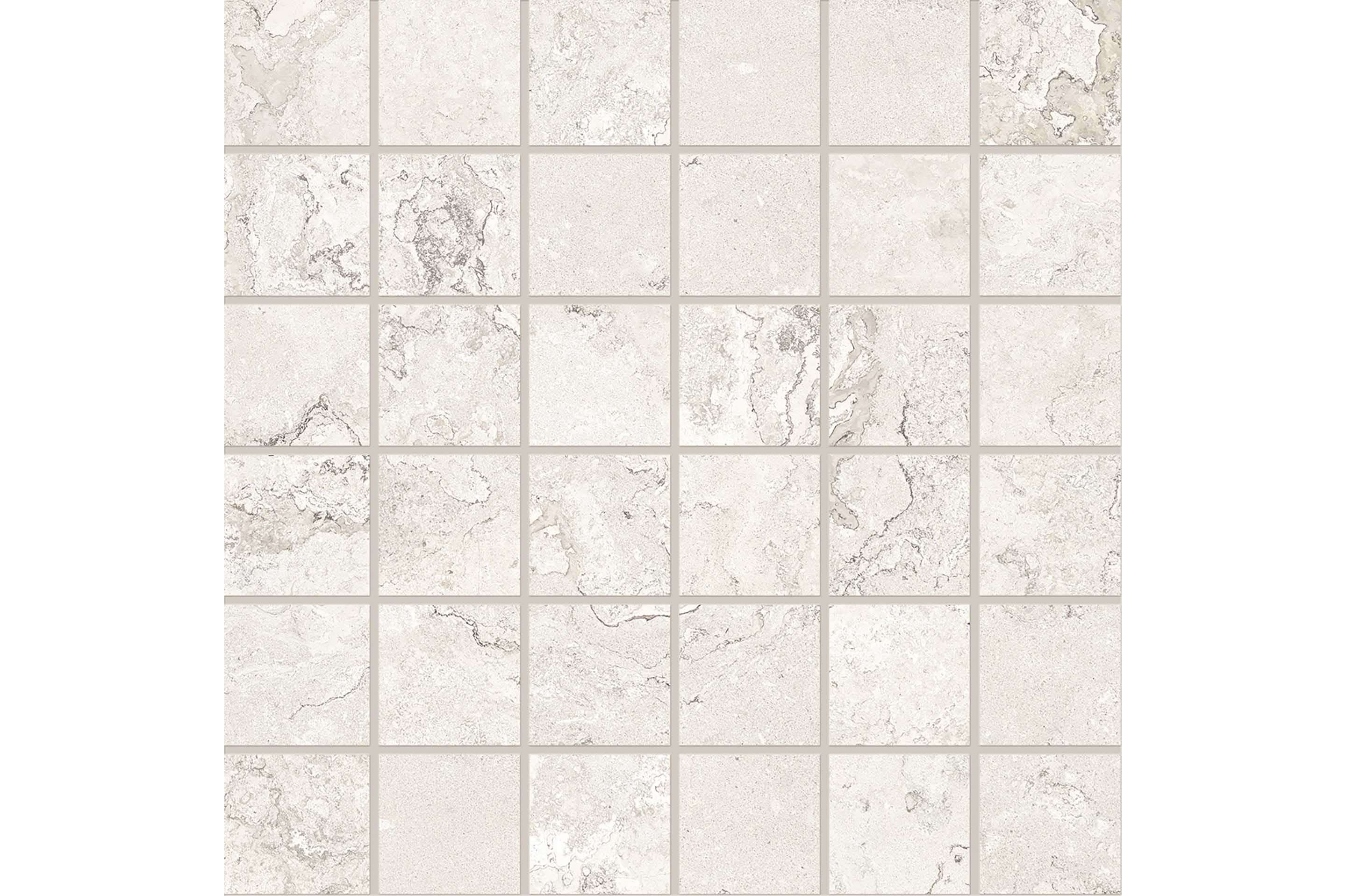 Керамогранит Provenza by Emil Group Unique Bourgogne Variee Blanc Mosaico 5X5