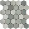 Mosaico Esagona Mix Green (Мозаика Эсагона Микс Грин)