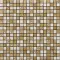 MOSAICO YOKO 1.5х1.5 BIANCONE DORATO