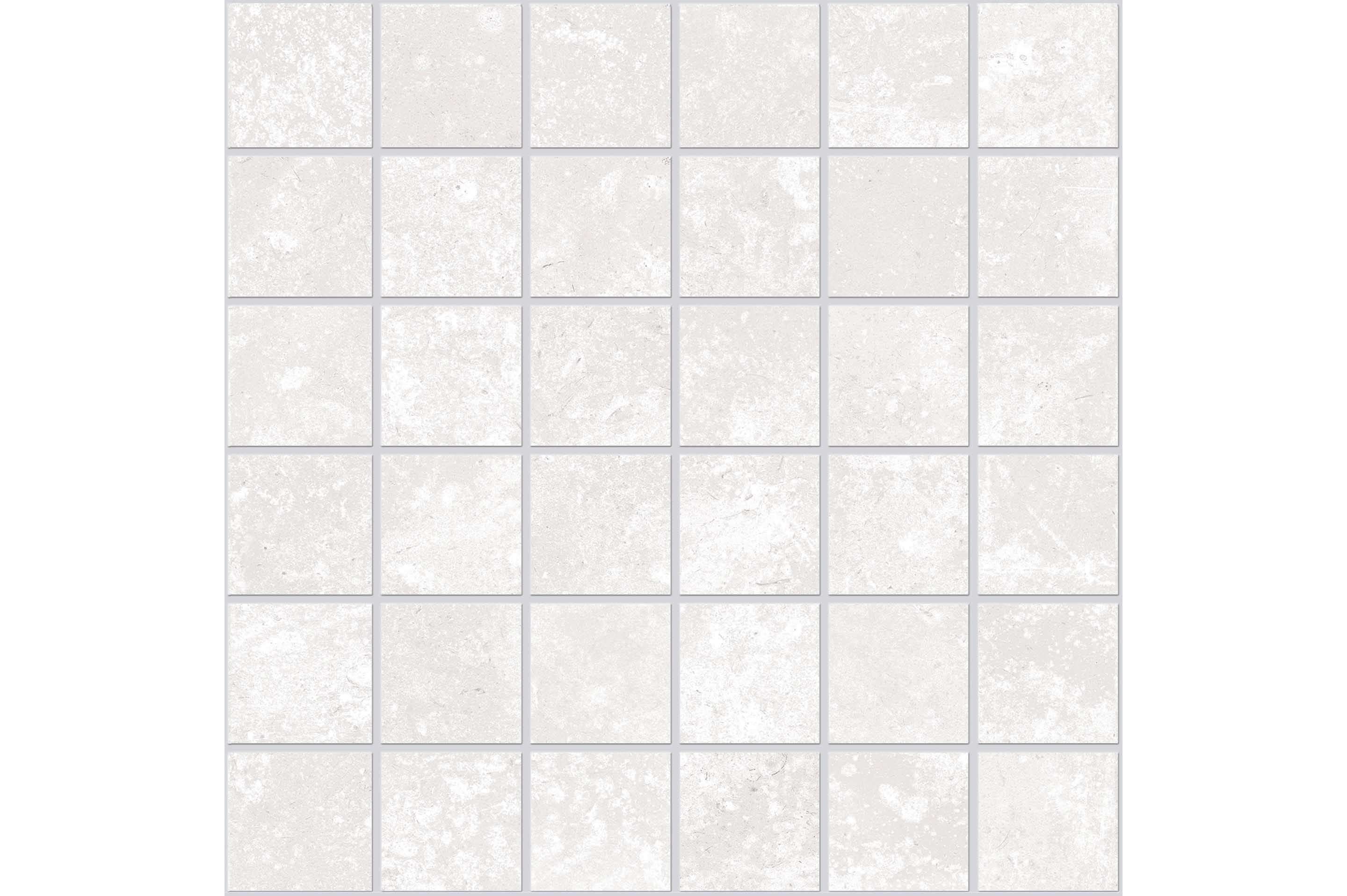 Керамогранит Emil Ceramica Chateau Blanc Mosaico 5X5