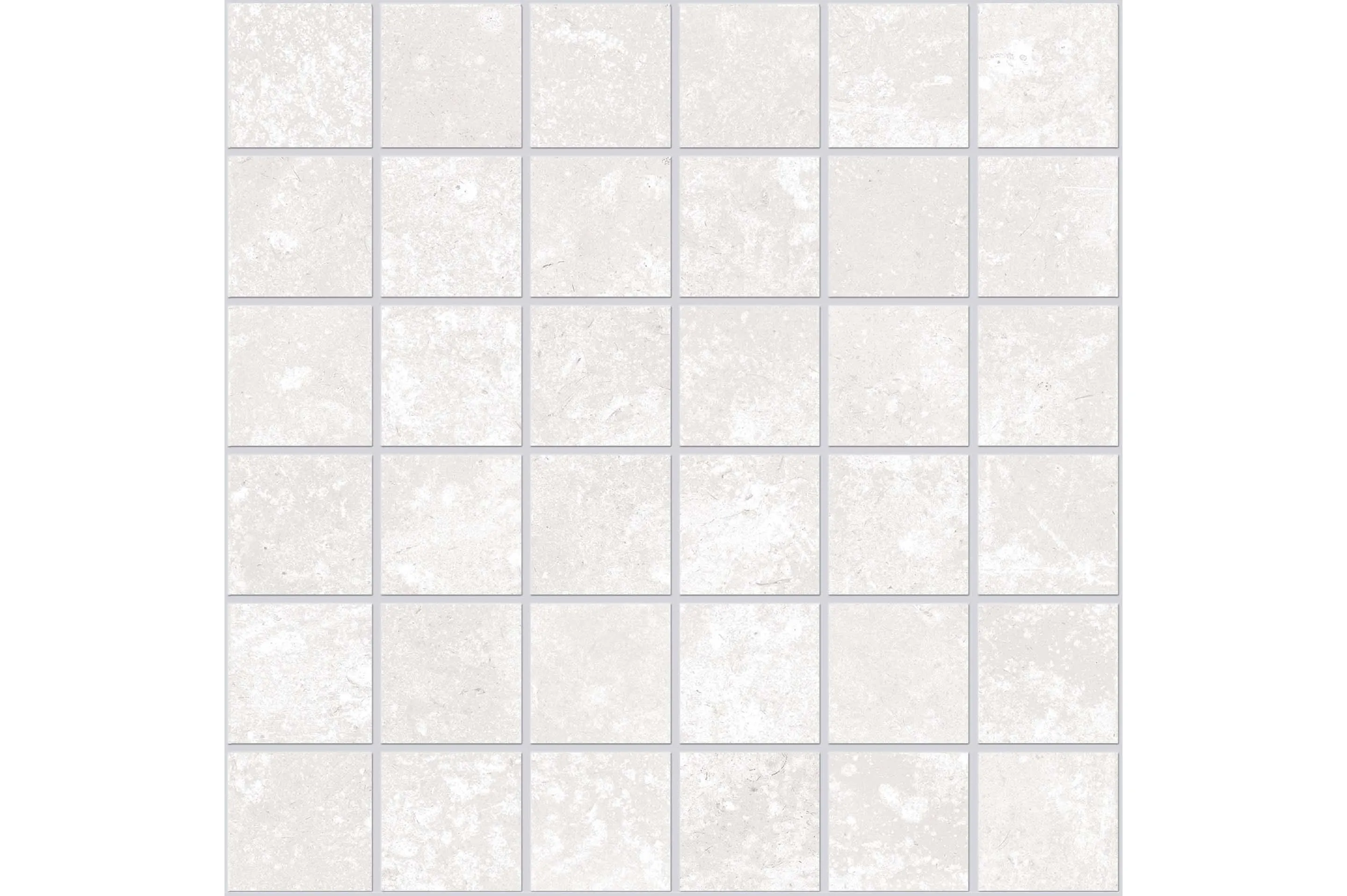 Керамогранит Emil Ceramica Chateau Blanc Mosaico 5X5