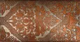 SHINY  Fondo Argento - Decoro Travertino Rosso 30,5 x 60