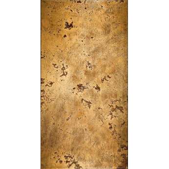 Мрамор Petra Antiqua Lacche 2 PATHOS  Fondo Travertino - Decoro Oro  30,5 x 60