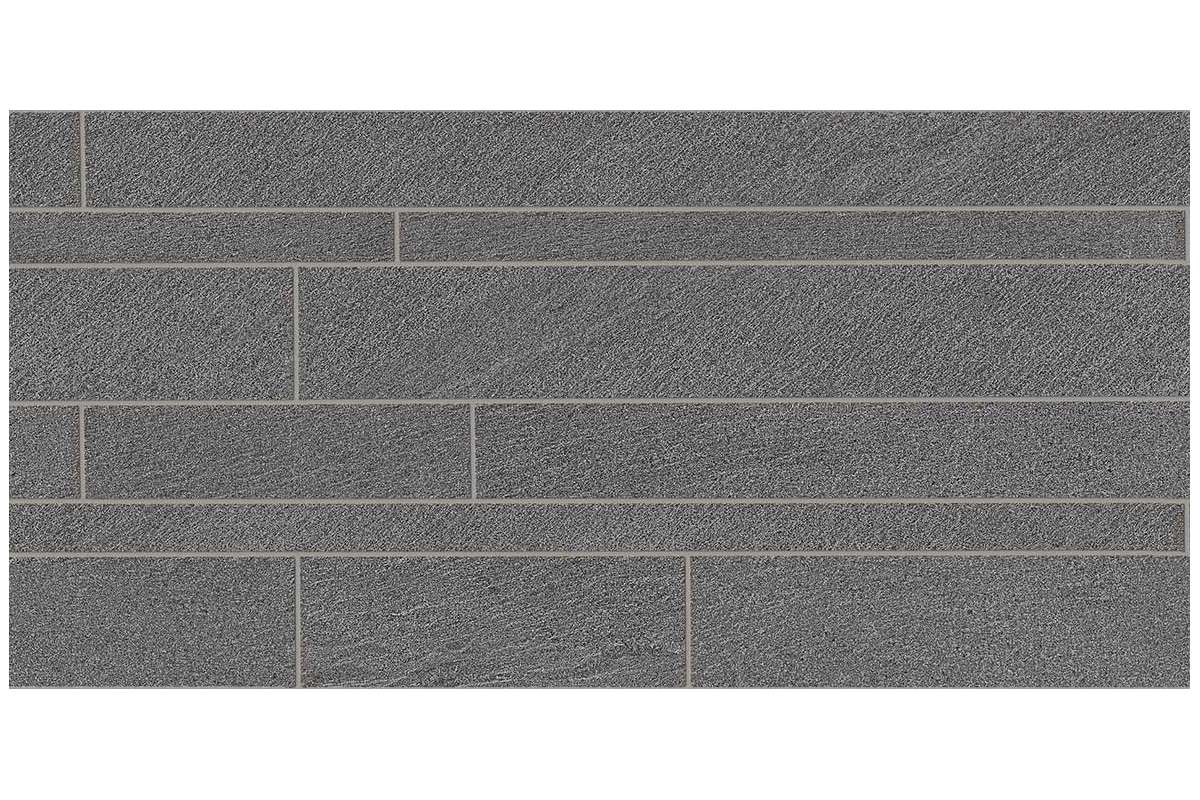 Керамогранит Ergon by Emil Group Stone Talk Listelli Sfalsati Minimal Dark