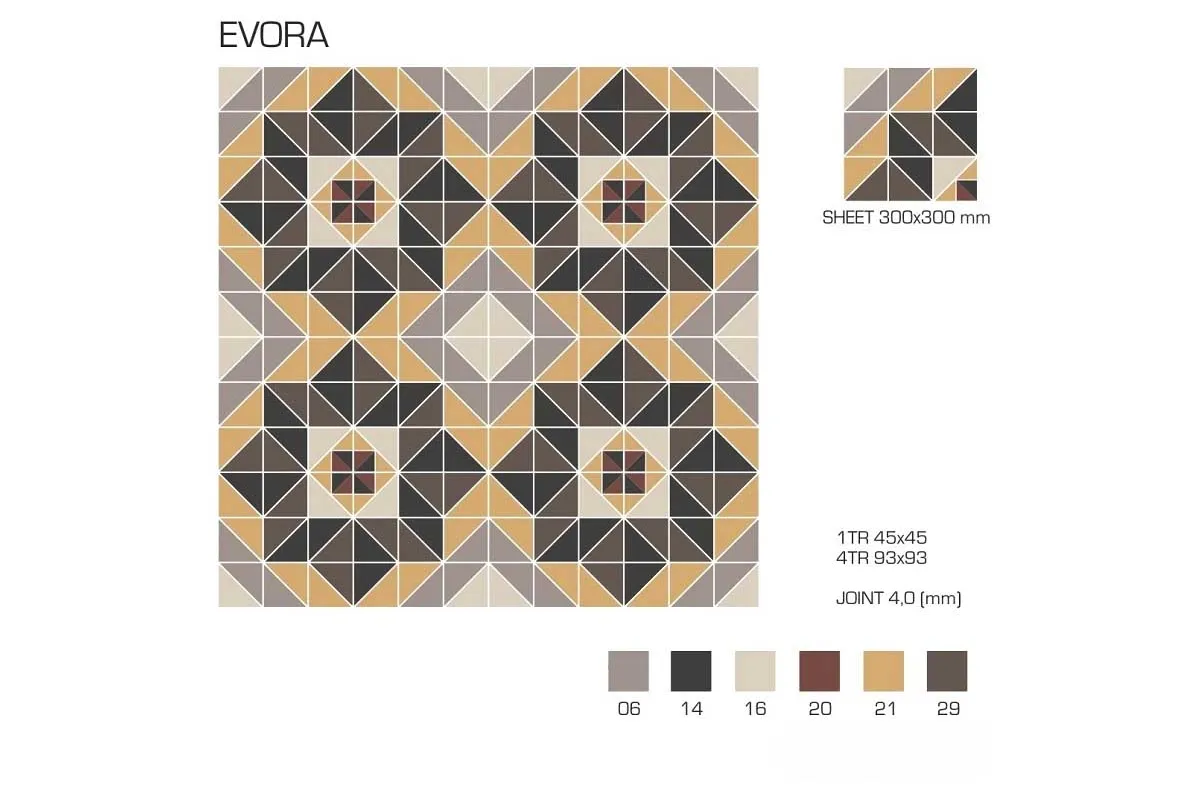 Керамогранит TopCer Victorian Designs Evora