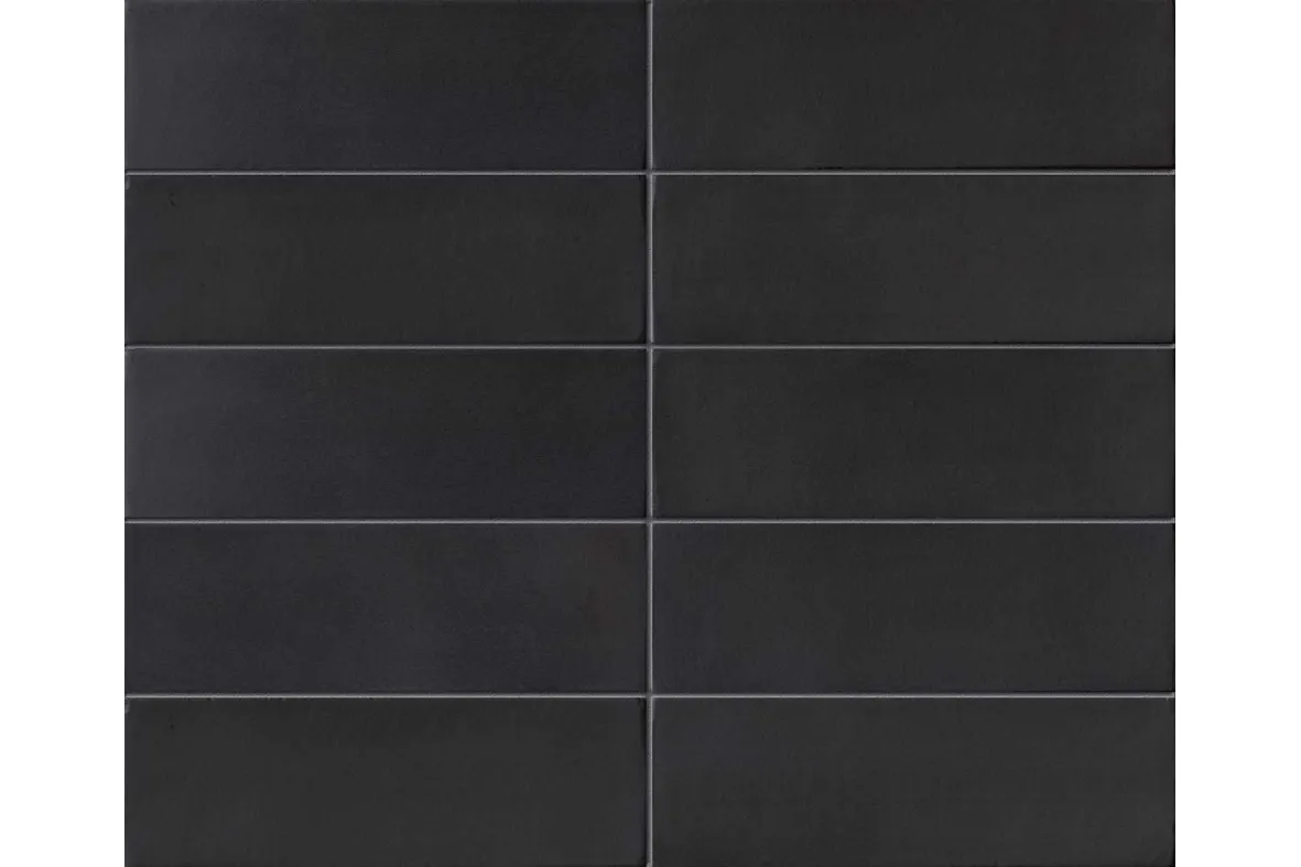 Керамогранит Emil Ceramica Sixty Minibrick Matt Nero Assoluto