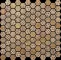 esagono 3,2 biancone-gold