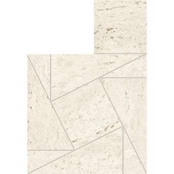 Керамогранит Atlas Concorde Marvel Travertine White Mosaico Tessellation