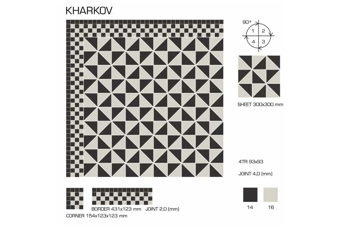 Керамогранит TopCer Victorian Designs Kharkov