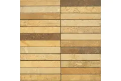 Мрамор Petra Antiqua Mosaici/Mosaics Mosaico 2.5Х15 Su Rete Mix 6
