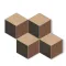 Cube Cotone Amarante Mattone