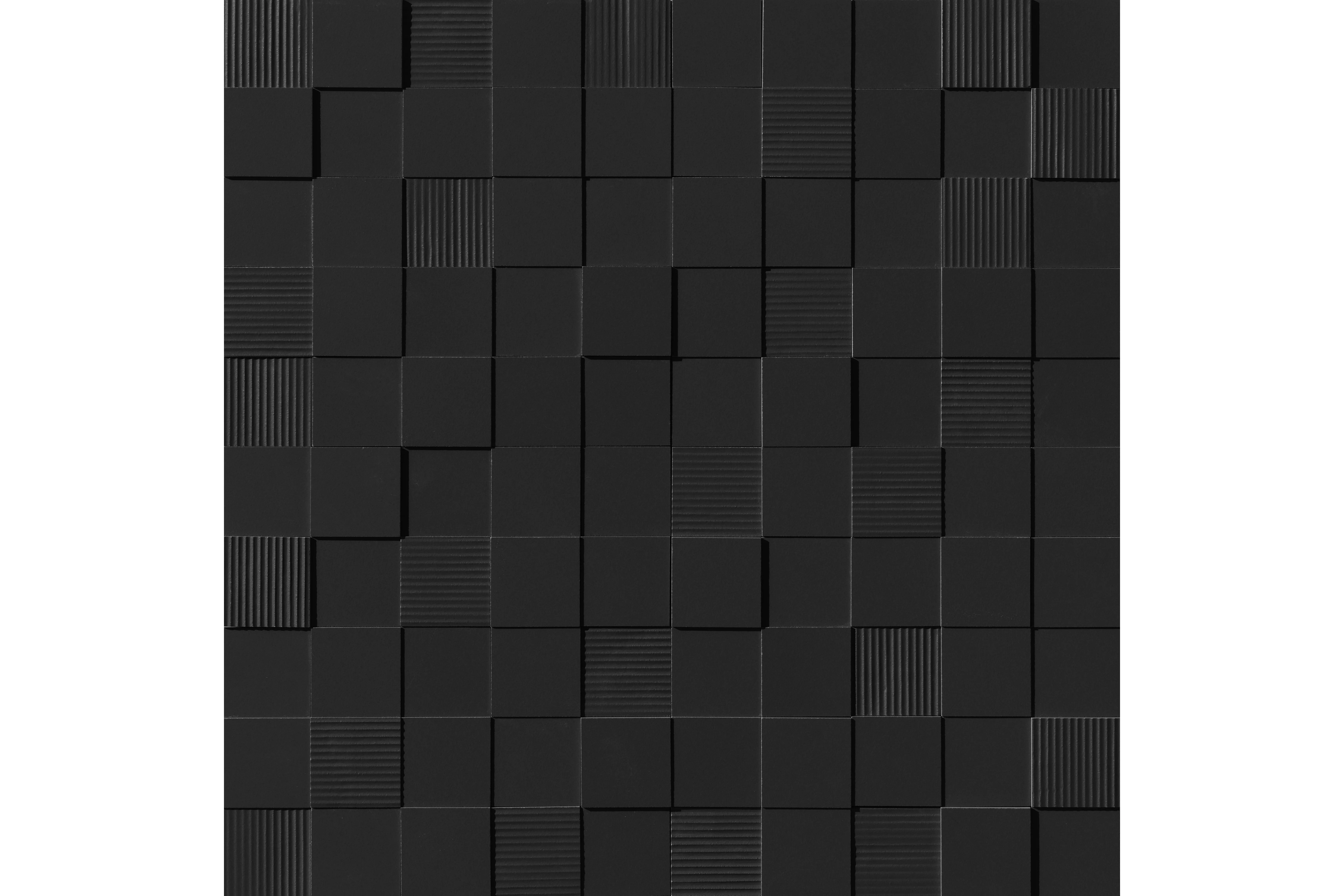 Керамогранит Settecento Matiere Muretto 3D Carton Black