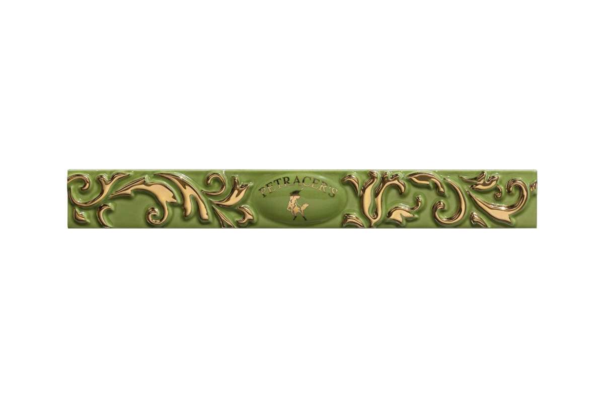 Керамогранит Petracers Primavera Romana (Примавера Романа) Listello Logo Verde