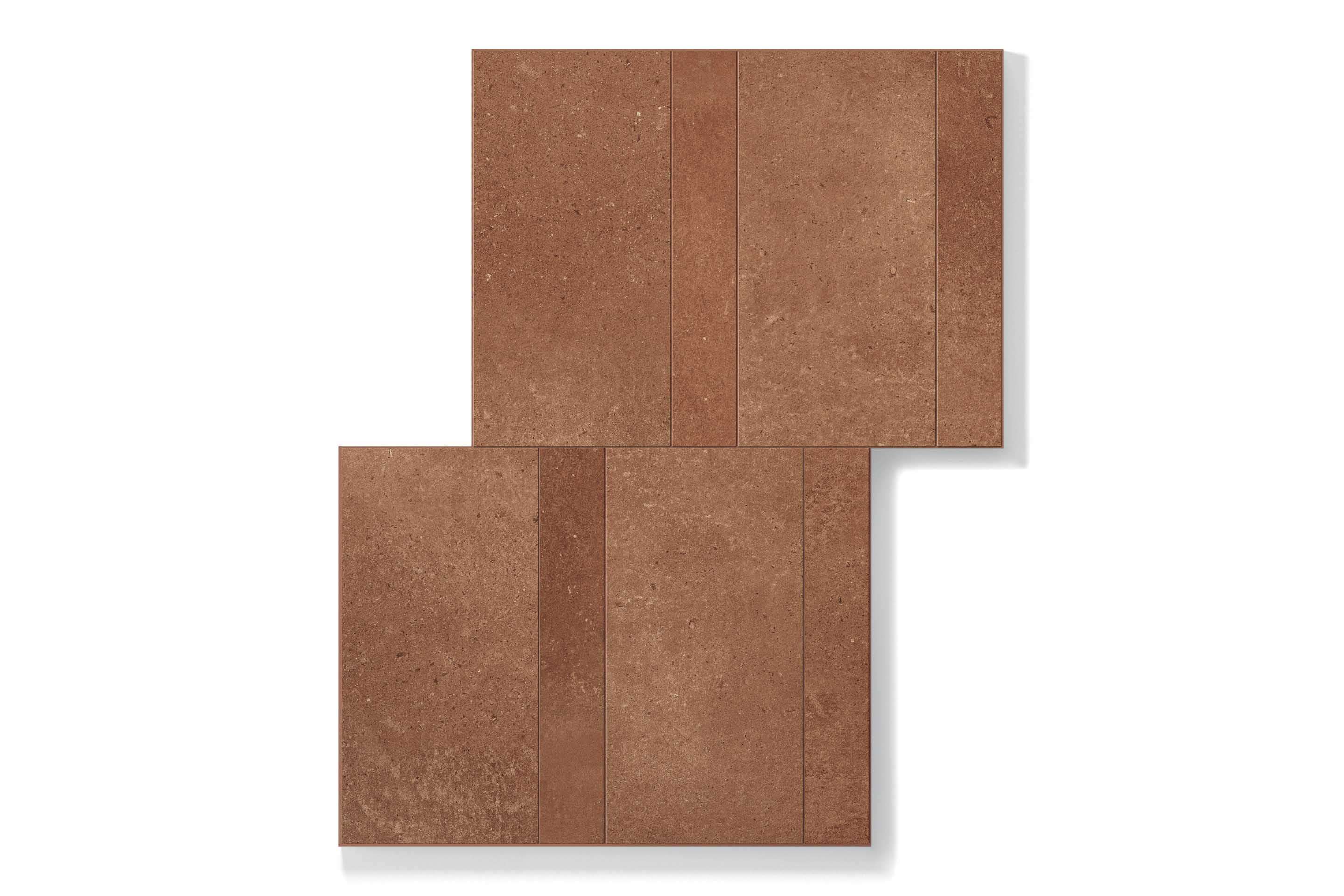 Керамогранит Florim Design SensiTerre Tavella And Listello Mattone