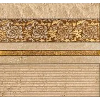 Мрамор Petra Antiqua Evolution 2 braid 3 trav chiaro gold 29 x 30,5 CM