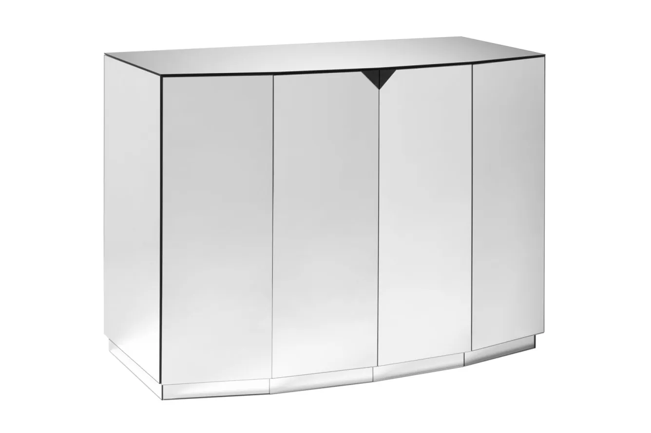 Originali Interni Italiani FANTASMA BASE COLONNA 114x57x85h, 2 ANTE CON FRIGORIFERO A CASSETTO