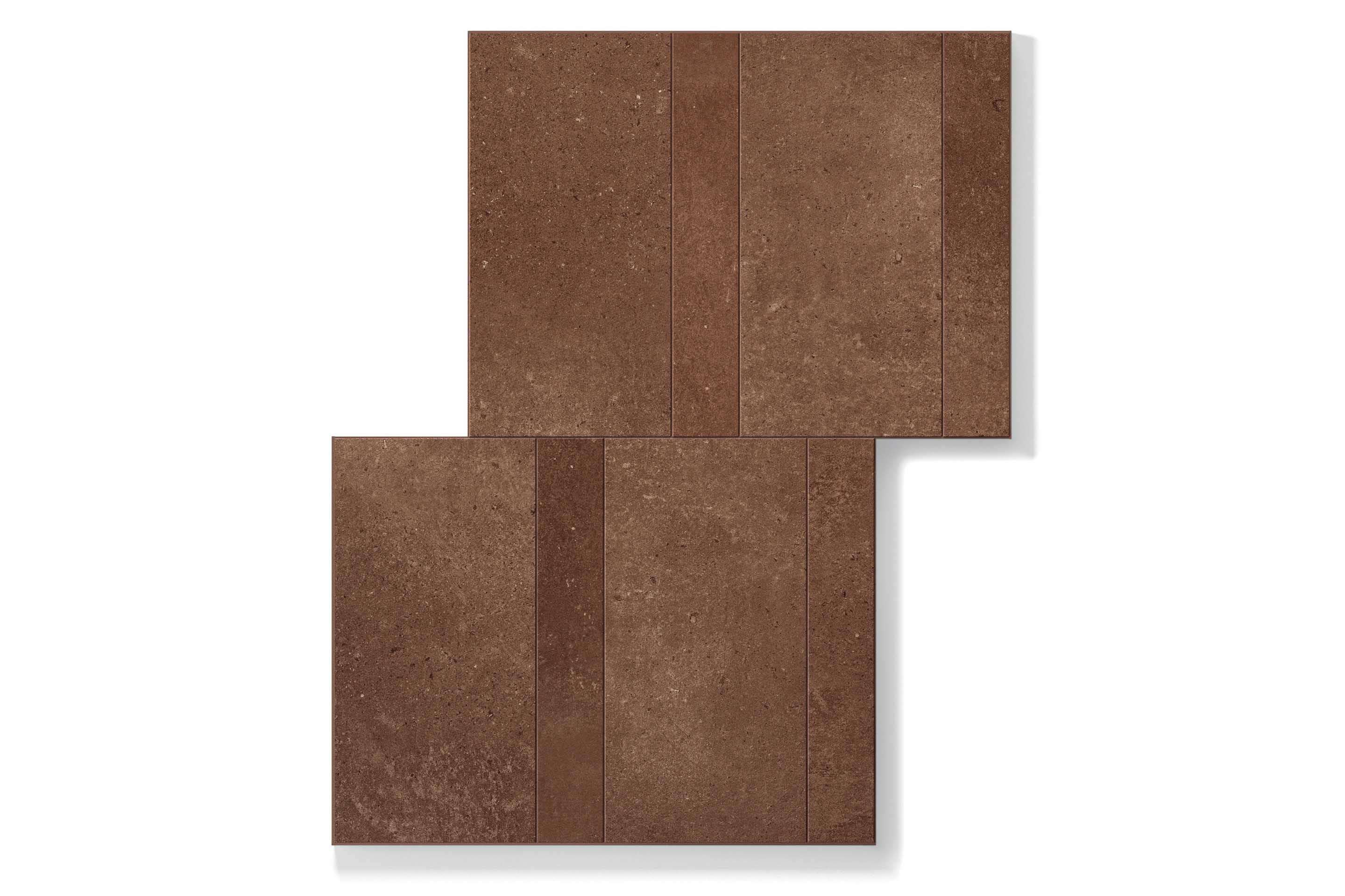 Керамогранит Florim Design SensiTerre Tavella And Listello Amaranto