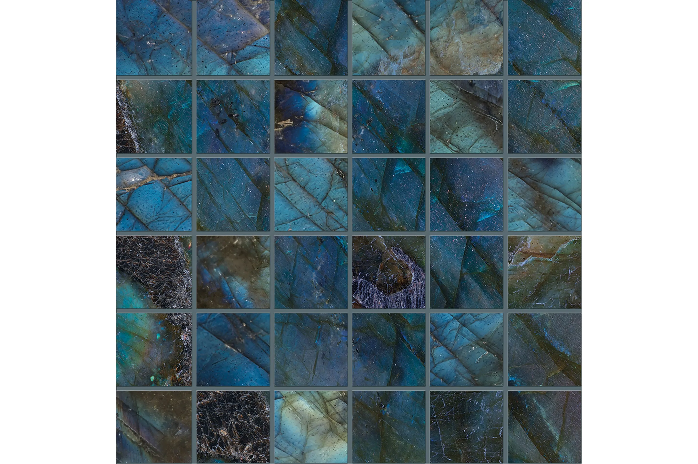 Керамогранит Emil Ceramica Tele Di Marmo Lumia Labradorite Mosaico 5X5