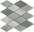 Mosaico Rombo Mix Green