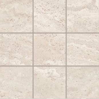 Керамогранит Emil Ceramica Dual Travertine Poro Chiuso White Mosaico 10x10