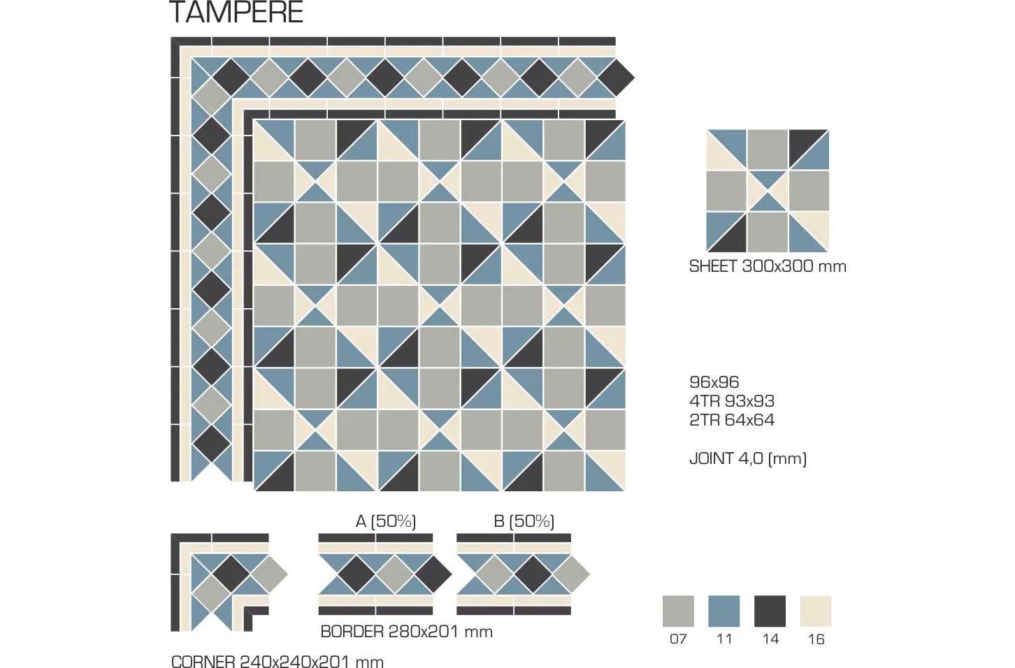 Керамогранит TopCer Victorian Designs Tampere
